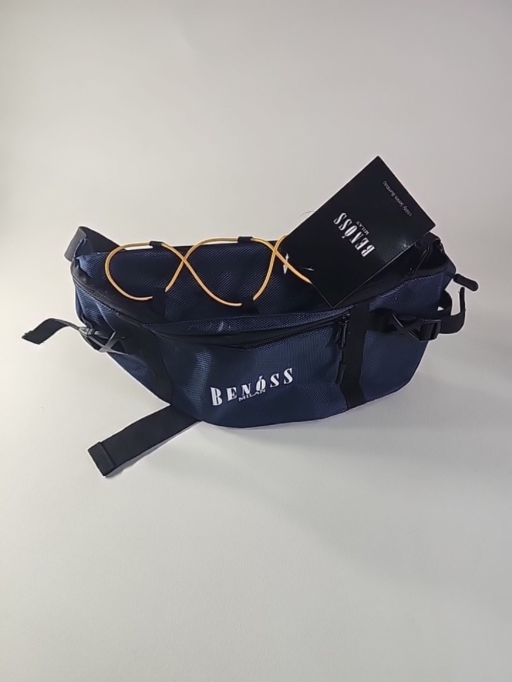 Navy Men's Belt Bag — Compact Everyday Waist Pack